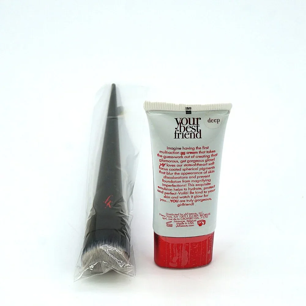 YBF GG Cream Deep 1.35oz‎ with Brush NEW Sealed